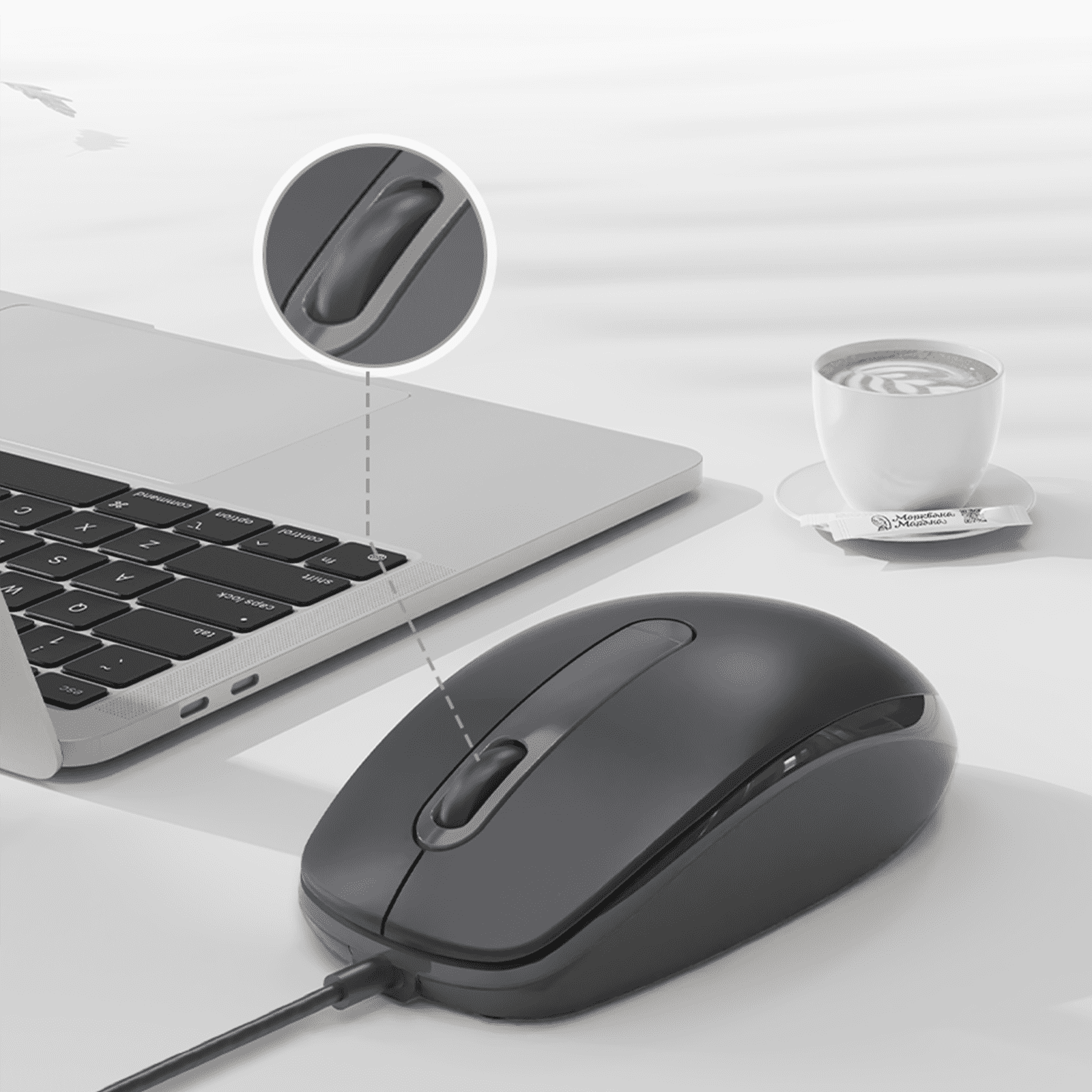 MEETION M100 USB SILENT WIRED MOUSE