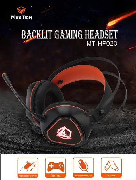 MEETION HP020 BACKLIT GAMING HEADSET