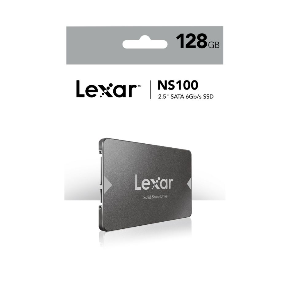 Lexar NS100 128GB 2.5” SATA III (6Gb/s) SSD