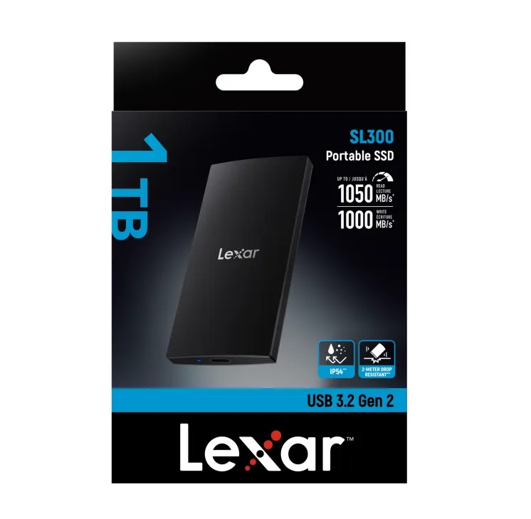 Lexar SL300 1TB Portable SSD