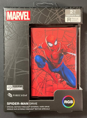 Seagate Gaming Marvel 2TB Portable Hard Drive