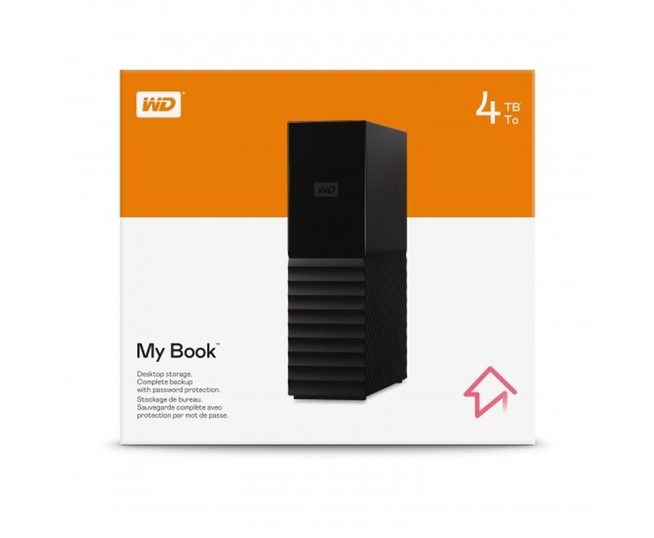 WD My Book 4TB Portable HDD USB 3.0