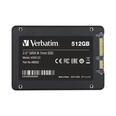 VERBATIM VI550 512GB SATA SSD HARD