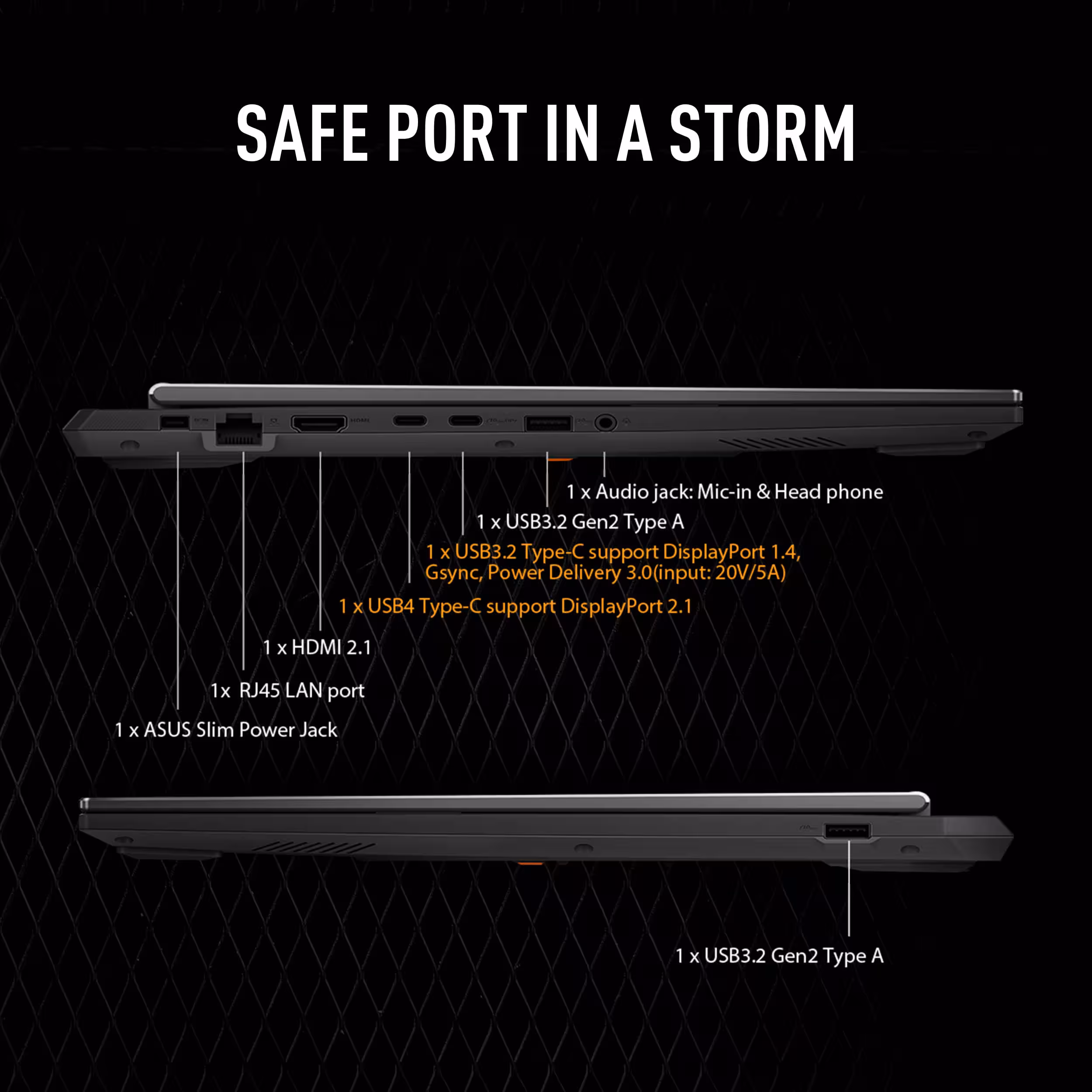 ASUS TUF F16 FX608J GAMING LAPTOP